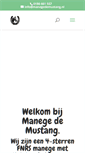 Mobile Screenshot of manegedemustang.nl
